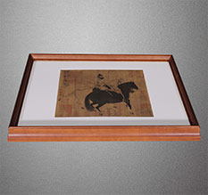 镇江市书画装裱配框服务案例